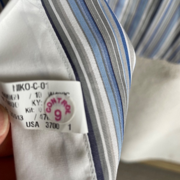 Boss Hugo Boss Men’s Striped Dress Shirt - Picture 7 of 9